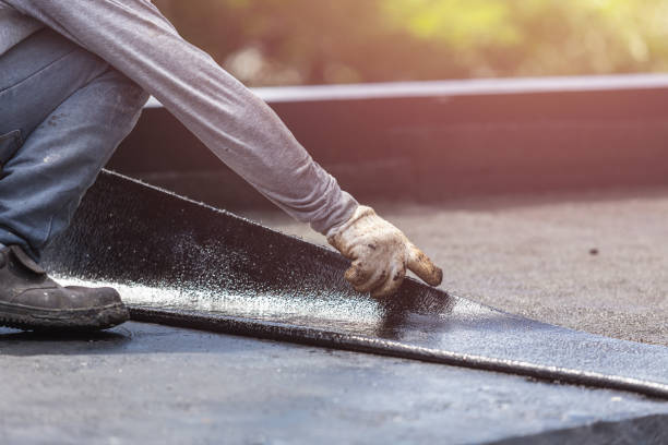 Professional Waterproofing technician working in Waukau, WI